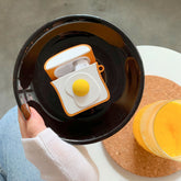 Breakfast Egg Toast AirPods Case – Apple Compatible